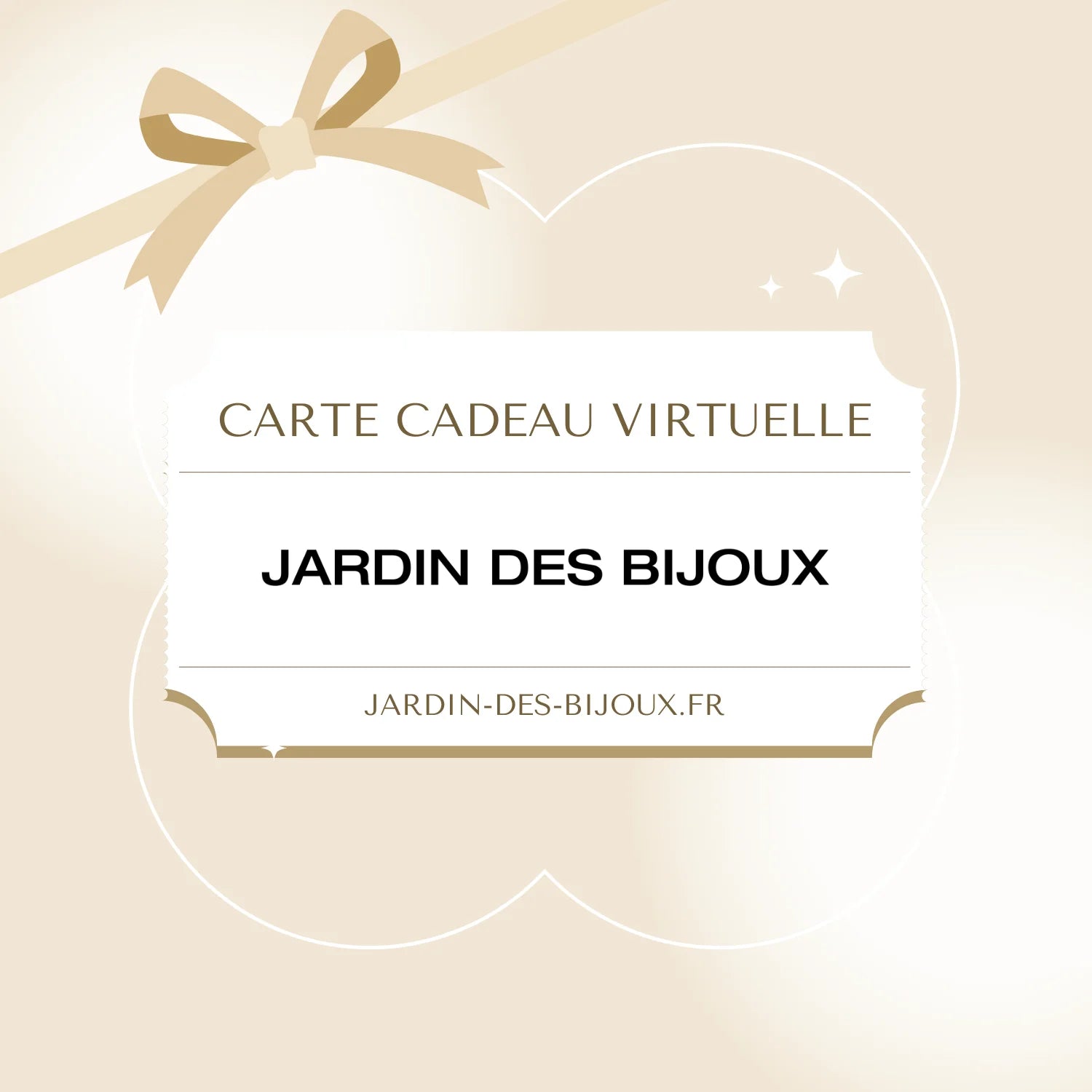 Carte cadeau e-Carte Jardin des Bijoux